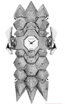 Replica Audemars Piguet Ladys Diamond Watches White-Gold-Bracelet 67700BC.ZZ.9190BC.01