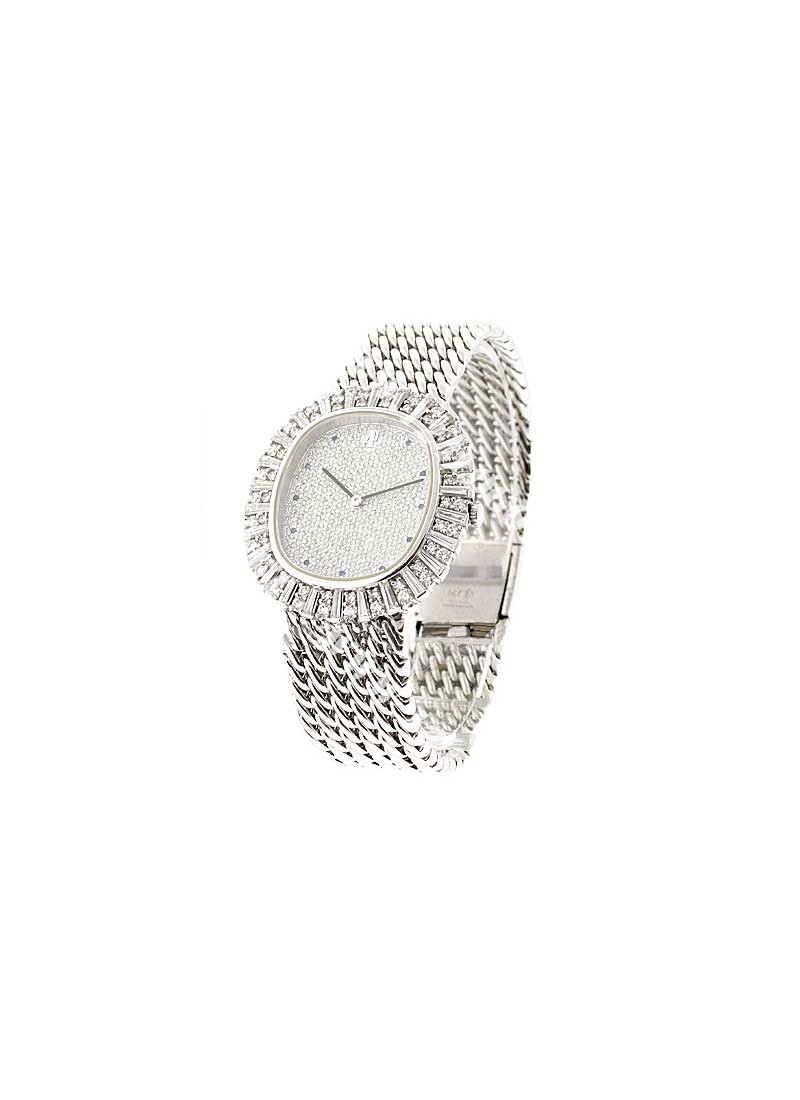 Replica Audemars Piguet Ladys Diamond Watches White-Gold-Bracelet 