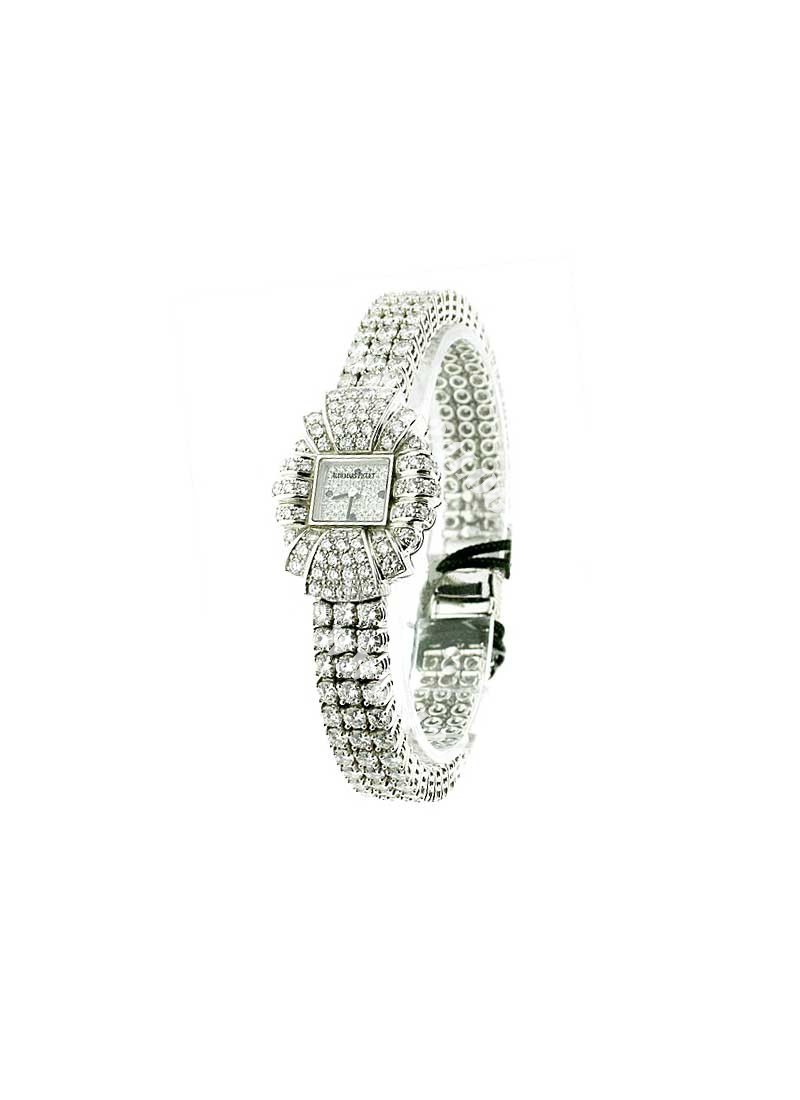 Replica Audemars Piguet Ladys Diamond Watches White-Gold-Bracelet 67222BC.Z.9088C01