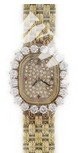 Replica Audemars Piguet Ladys Diamond Watches Yellow-Gold-Bracelet 66505BA.ZZ.0878BA.01