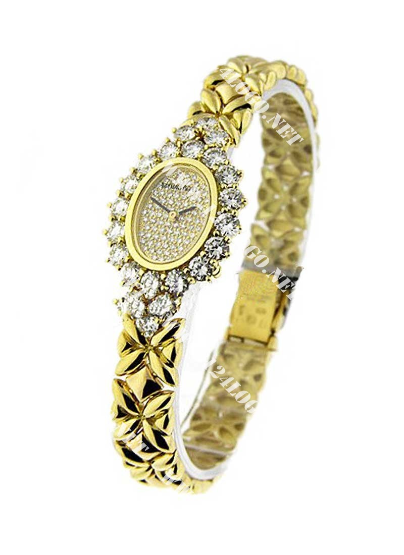 Replica Audemars Piguet Ladys Diamond Watches Yellow-Gold-Bracelet 66940BA.Z.1039BA.01