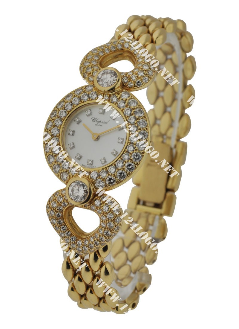 Replica Chopard Classique Ladys Yellow-Gold-with-Diamonds 10/6300 20