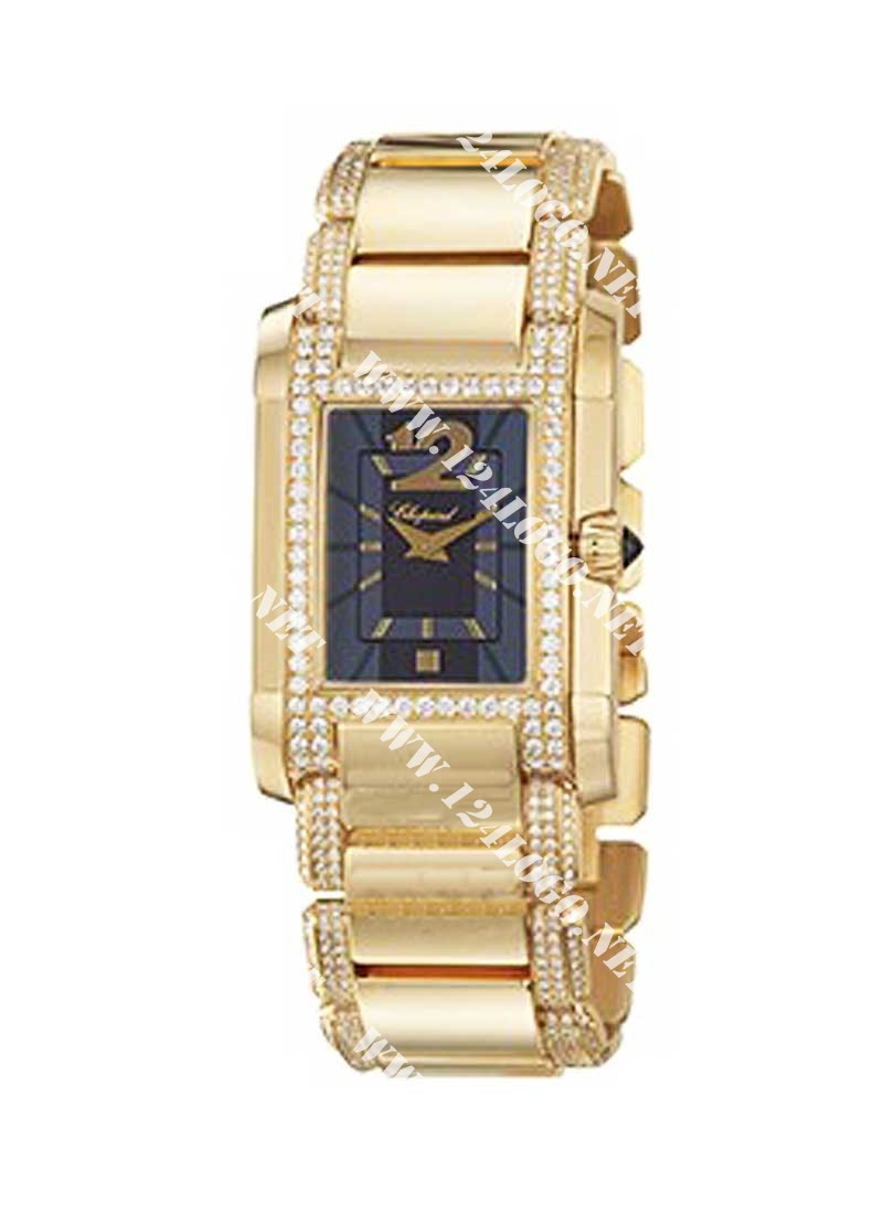 Replica Chopard Classique Ladys Yellow-Gold-with-Diamonds 107459 0006