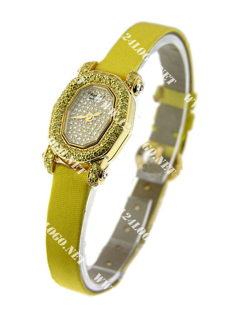 Replica Chopard Classique Ladys Yellow-Gold-with-Diamonds 13 6663 45