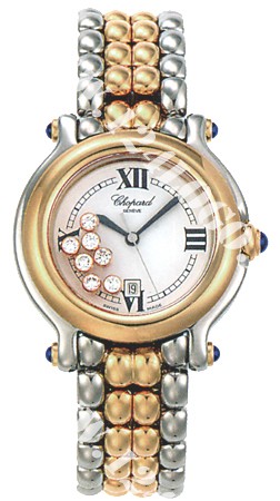 Replica Chopard Happy Sport Round-2-Tone-on-Bracelet 27/8237 23
