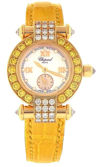 Replica Chopard Imperiale Round 26mm-Yellow-Gold 39/3213 20