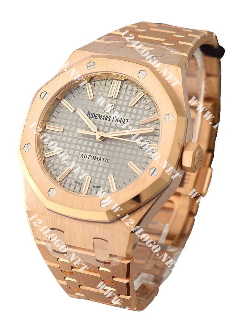 Replica Audemars Piguet Royal Oak Automatic-Rose-Gold-37mm 15450OR.OO.1256OR.01