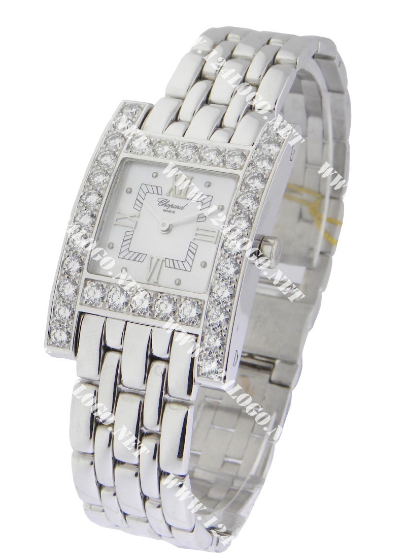 Replica Chopard Your Hour White-Gold-on-Strap 13/6621WMP