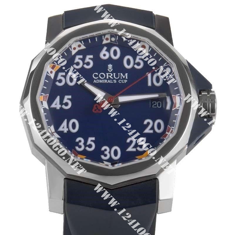 Replica Corum Admirals Cup Competition-40mm-Steel 082.960.20/F371AN12 NVY