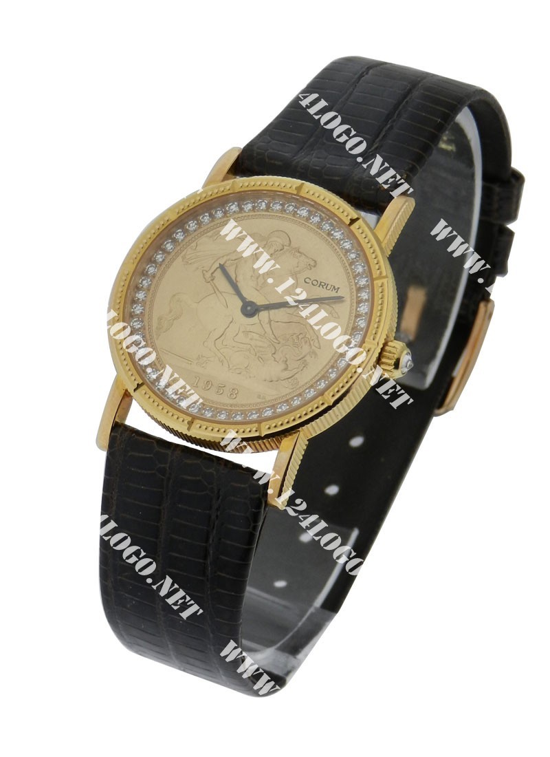 Replica Corum Gold Coin Watch Ladies-on-Strap 5548556