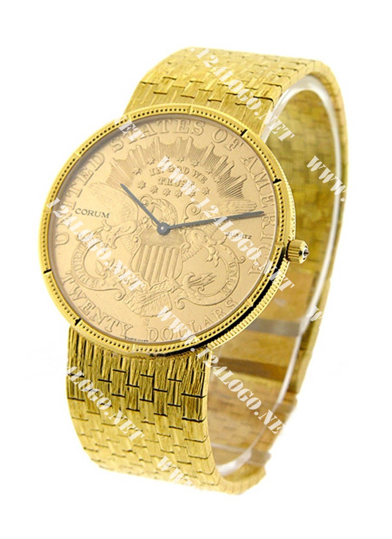 Replica Corum Gold Coin Watch Mens-on-Bracelet 5514556/H66
