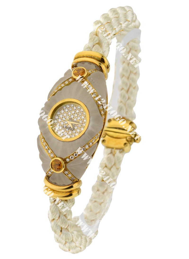 Replica Delaneau Jeweled Ladies Collection White-Gold Delenau_lady_13