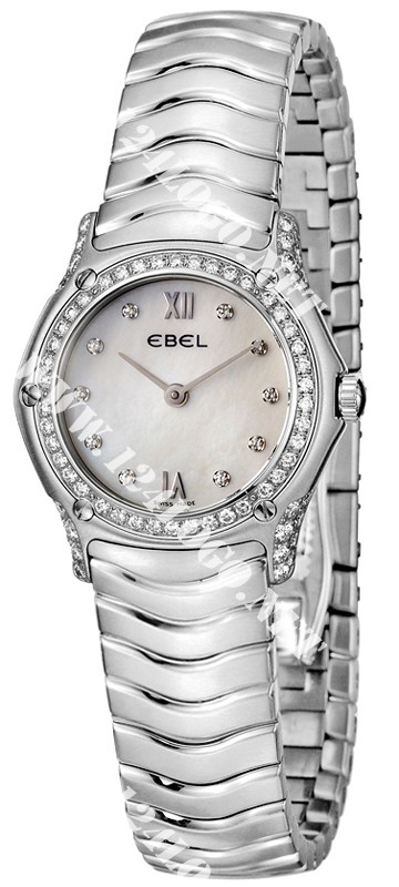Replica Ebel Classic Wave 27mm-Stainless-Steel 9090F29/971025