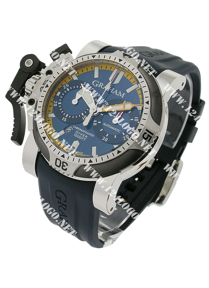 Replica Graham Chronofighter Oversize-Diver-Steel-with-PVD-Bezel 2OVEV.U05A.K10B