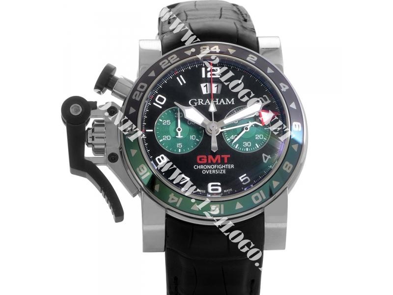 Replica Graham Chronofighter Oversize-GMT 2OVGS.B12A.K118S