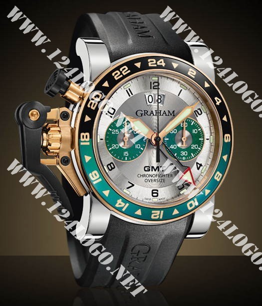 Replica Graham Chronofighter Oversize-GMT 2OVGG.S06A
