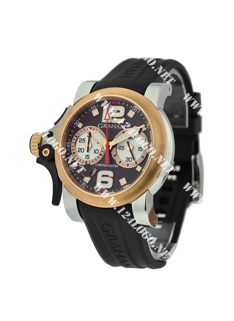 Replica Graham Chronofighter RAC-Trigger-Red-Gold-and-Steel 2TRAG.C01A.B72