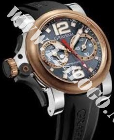 Replica Graham Chronofighter RAC-Trigger-Red-Gold-and-Steel 2TRAG.U02A.C71B