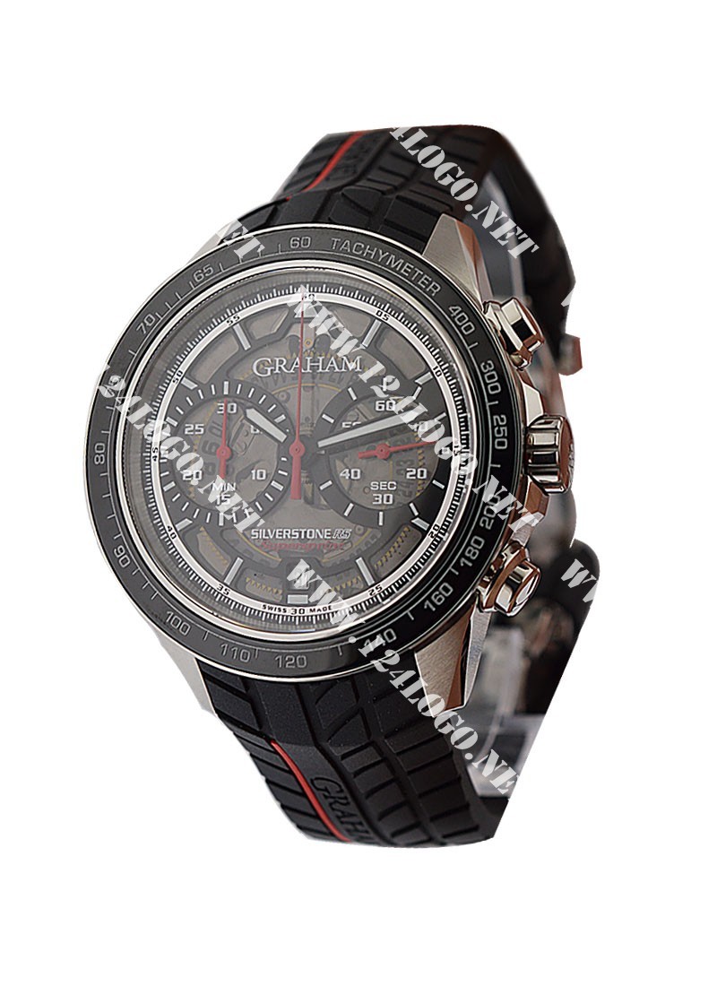 Replica Graham Silverstone RS Silverstone RS Skeleton Chronograph 46mm in Steel 2STAC1.B01A 2STAC1.B01A