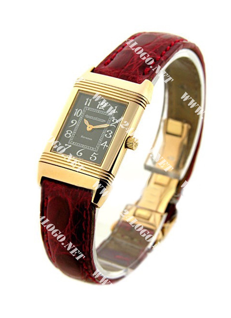Replica Jaeger-LeCoultre Reverso Ladies-Rose-Gold-on-Strap 250.8.86