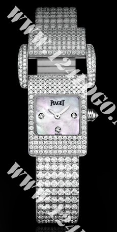 Replica Piaget Miss Protocole White-Gold G0A32022