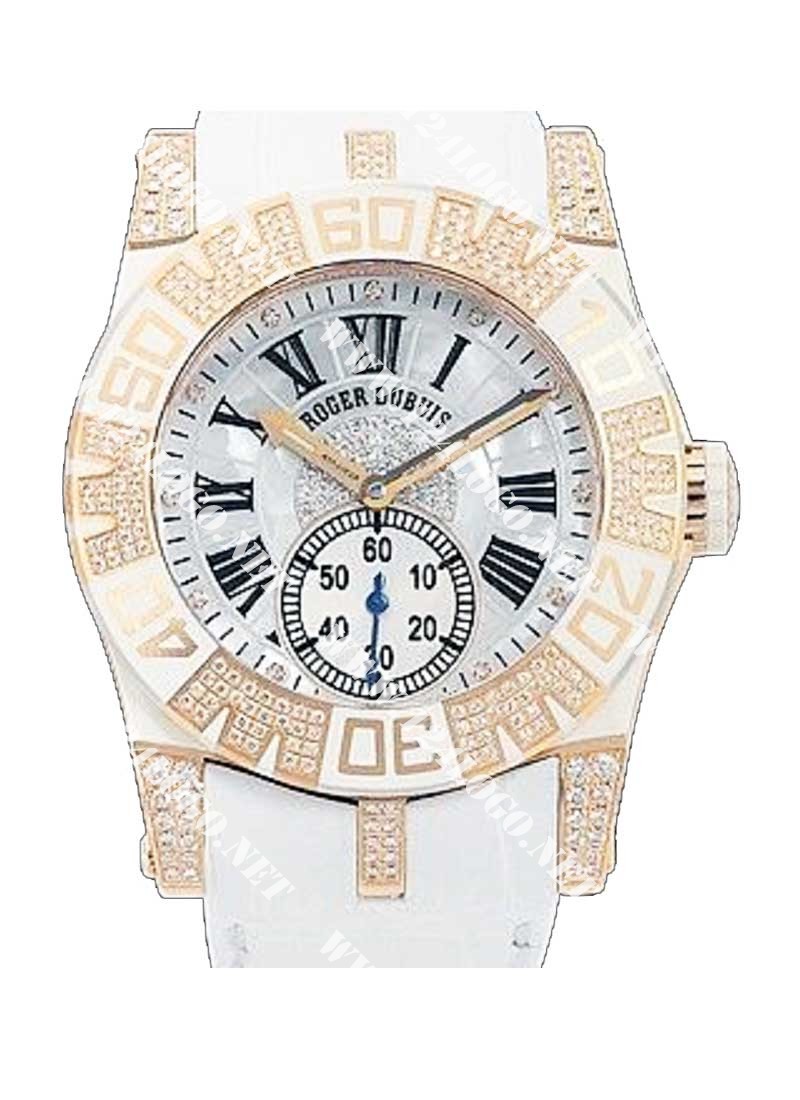 Replica Roger Dubuis Easy Diver 40mm-Rose-Gold RDDBSE0196