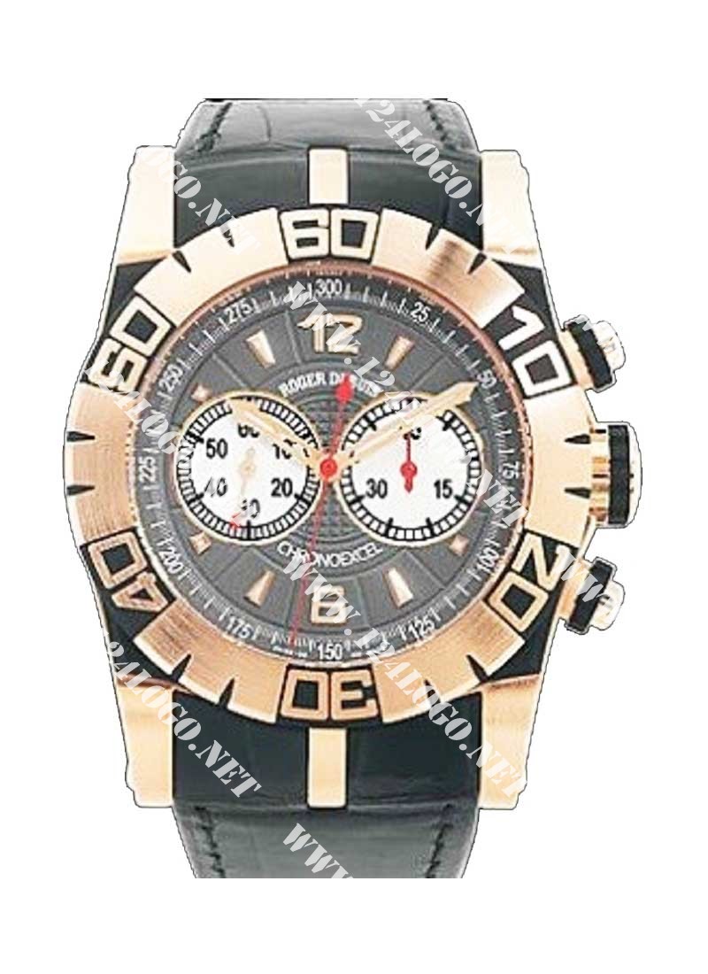 Replica Roger Dubuis Easy Diver 46mm-Rose-Gold RDDBSE0214