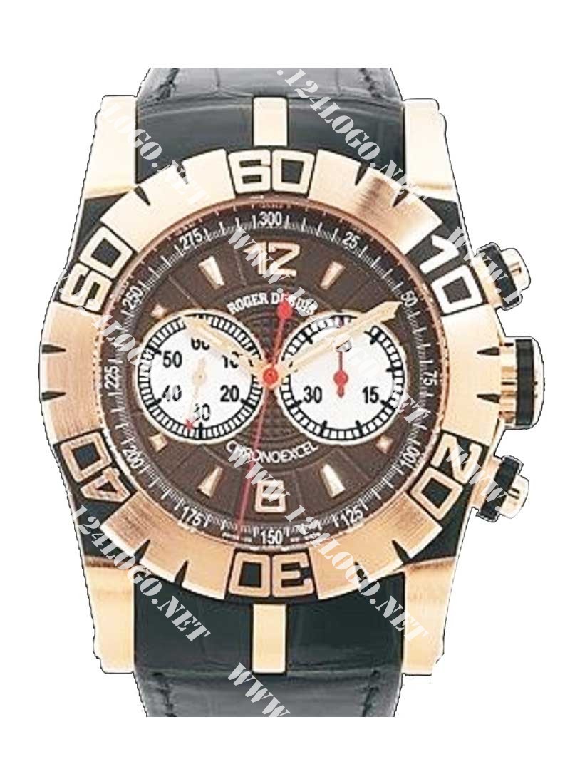 Replica Roger Dubuis Easy Diver 46mm-Rose-Gold RDDBSE0217