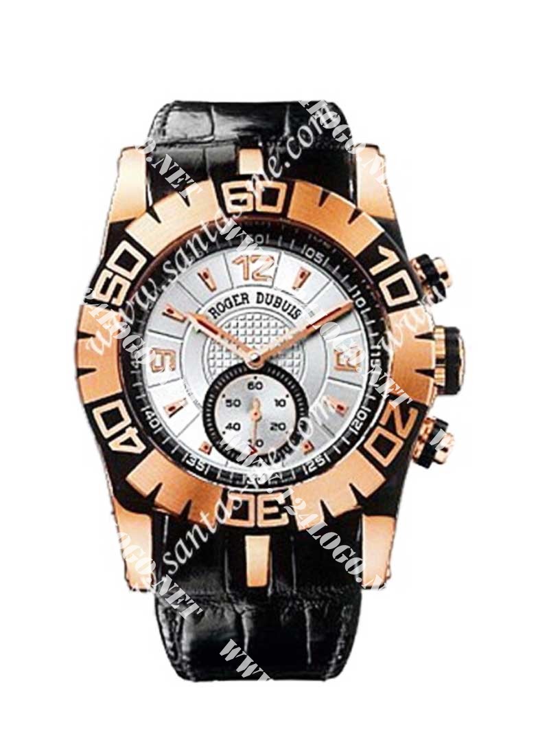 Replica Roger Dubuis Easy Diver 46mm-Rose-Gold RDDBSE0228