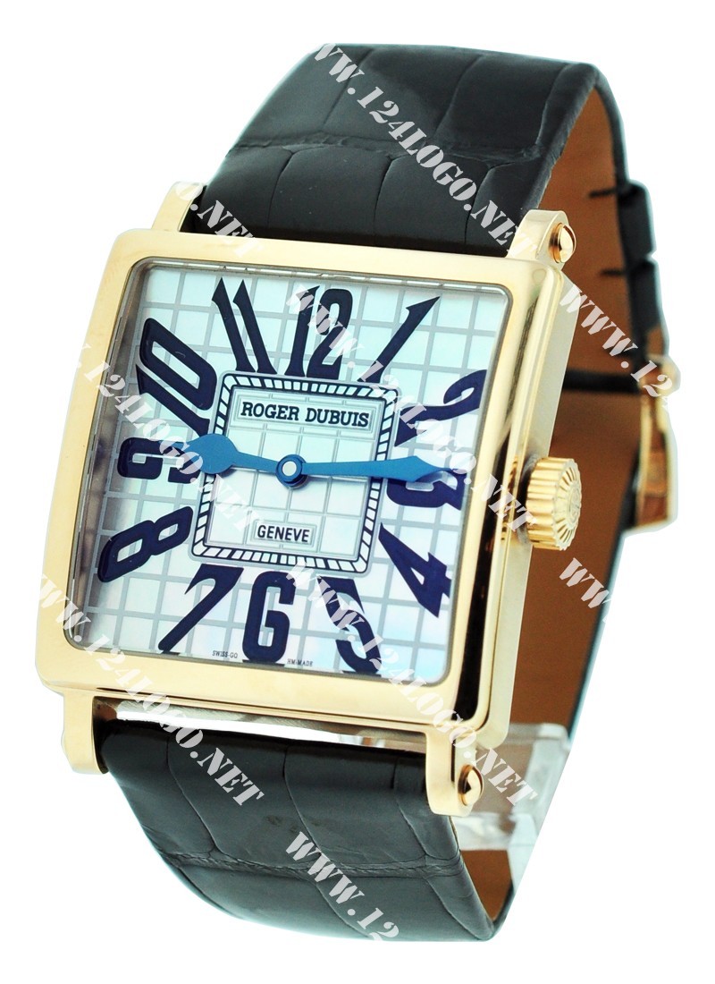 Replica Roger Dubuis Golden Square 37mm-Rose-Gold G37 14 5  GN1G.6A