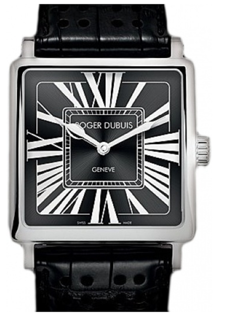 Replica Roger Dubuis Golden Square 37mm-White-Gold RDDBGS0769