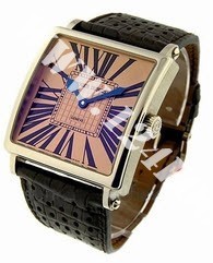 Replica Roger Dubuis Golden Square 40mm-Rose-Gold G40 14 5 G22.7A