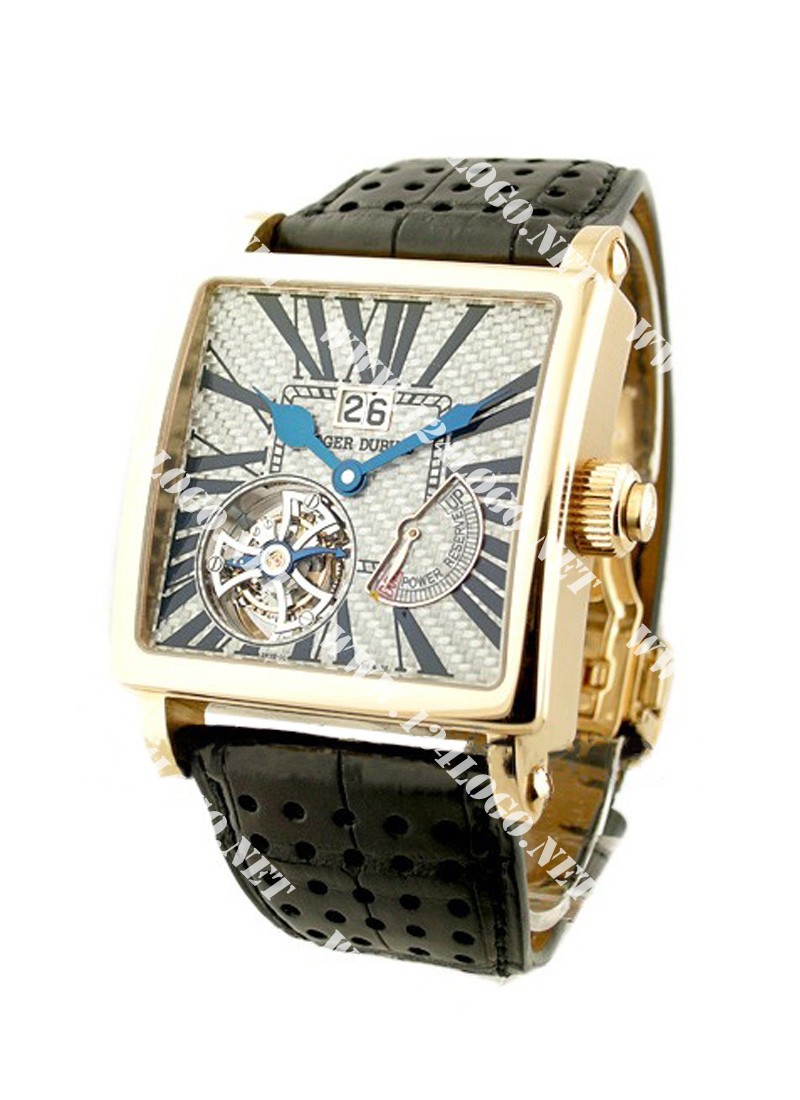 Replica Roger Dubuis Golden Square 40mm-Rose-Gold G4003 5/TX3.7A
