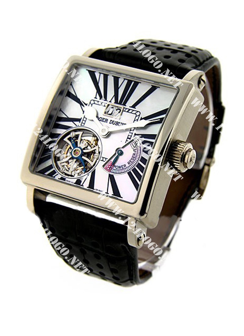 Replica Roger Dubuis Golden Square 40mm-White-Gold G40 03 0 SFBD GN1G.7A