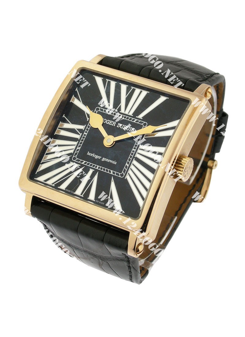 Replica Roger Dubuis Golden Square 43mm-Rose-Gold G43.14.5.9.73