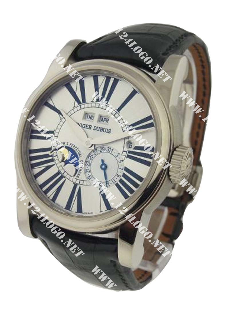 Replica Roger Dubuis Hommage White-Gold HO43 1439 0 3R.7A