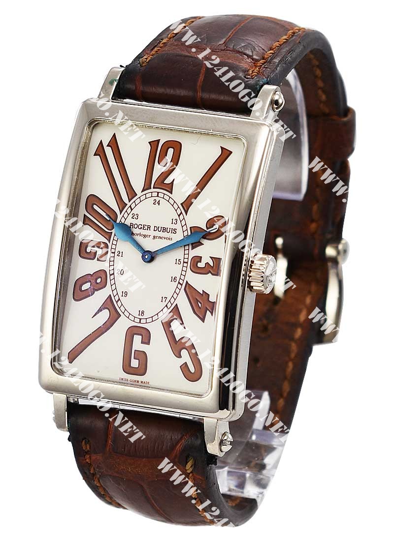 Replica Roger Dubuis Much More 28mm-White-Gold M28_white_brown_arabics