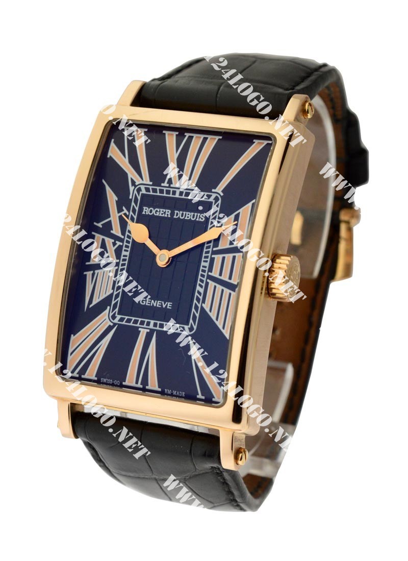 Replica Roger Dubuis Much More 34mm-Rose-Gold M34_black_roman