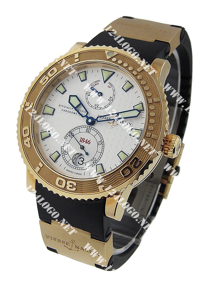 Replica Ulysse Nardin Marine Diver-Chronometer-Rose-Gold 266 58 3