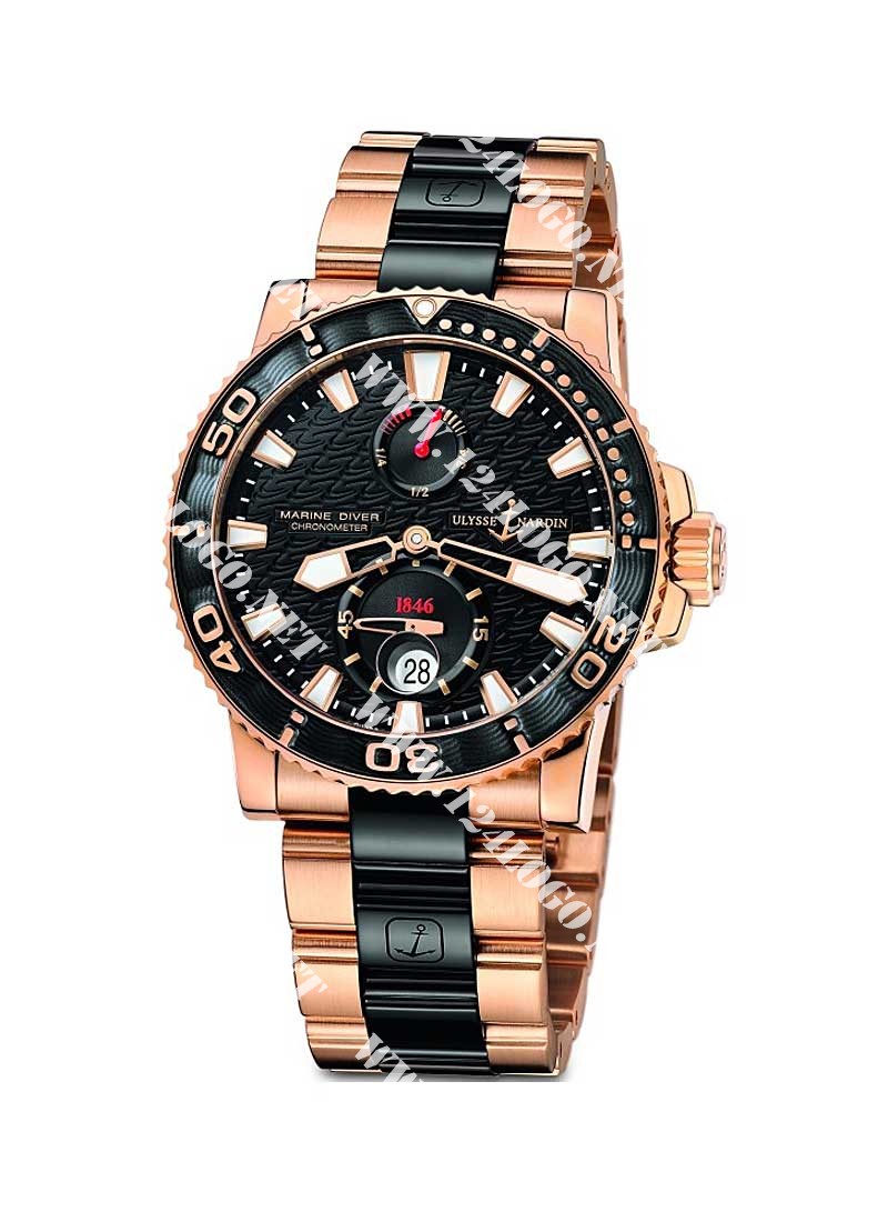 Replica Ulysse Nardin Marine Maxi-Diver-Chronometer-Rose-Gold 266 33 8C/922