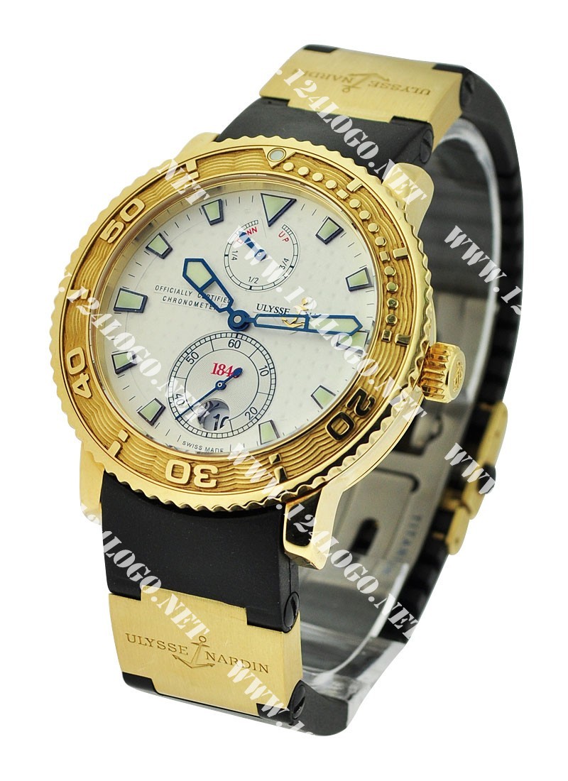 Replica Ulysse Nardin Marine Maxi-Diver-Chronometer-Rose-Gold 261/58