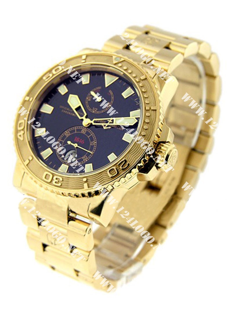 Replica Ulysse Nardin Marine Maxi-Diver-Chronometer-Rose-Gold 266 33 8/92
