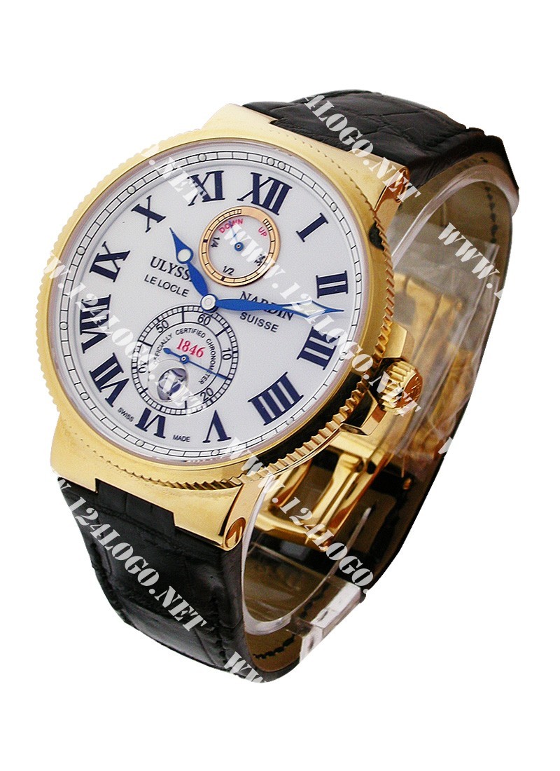 Replica Ulysse Nardin Marine Maxi-Marine-Chronometer-Rose-Gold 266 67/40