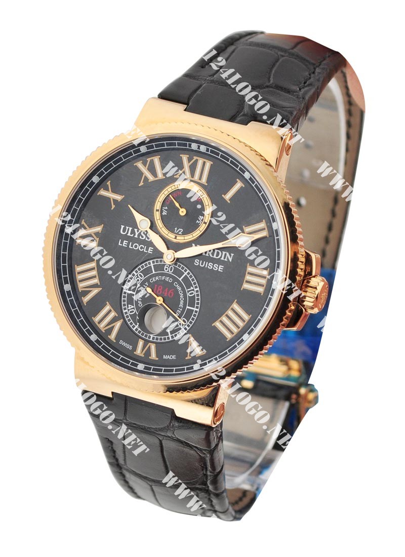 Replica Ulysse Nardin Marine Maxi-Marine-Chronometer-Rose-Gold 266 67/42