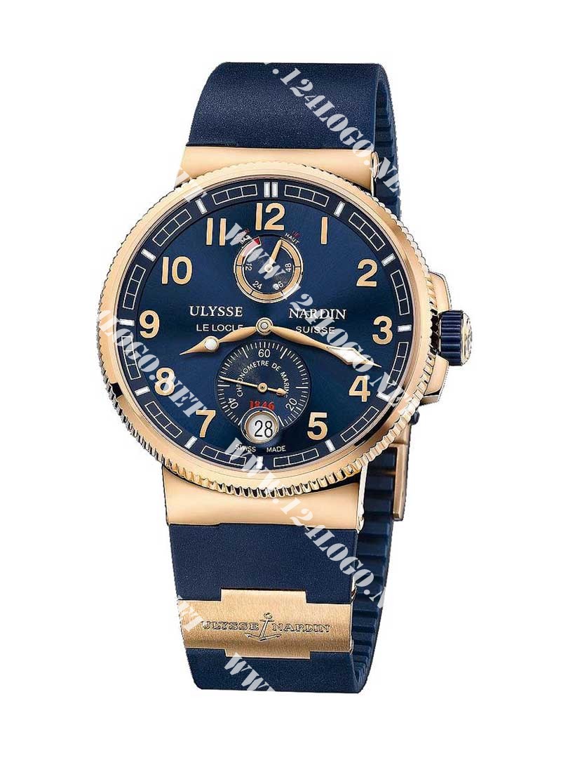 Replica Ulysse Nardin Marine Chronometer Marine Chronometer 43mm in Rose Gold 1186 126 3/63 1186 126 3/63