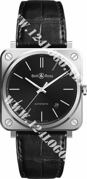 Replica Bell & Ross BRS Automatic Steel BR S 92 BLACK STEEL