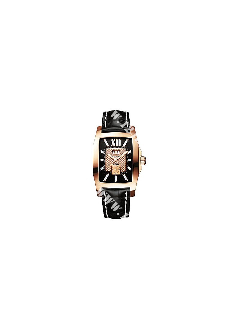 Replica Breitling Bentley Collection Flying-B-Rose-Gold R1636212/B882 croco black tang