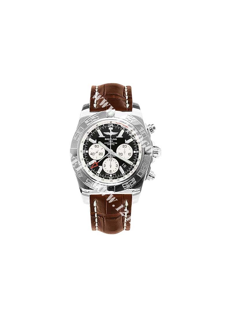 Replica Breitling Chronomat GMT-Chronograph AB041012/BA69 croco brown tang