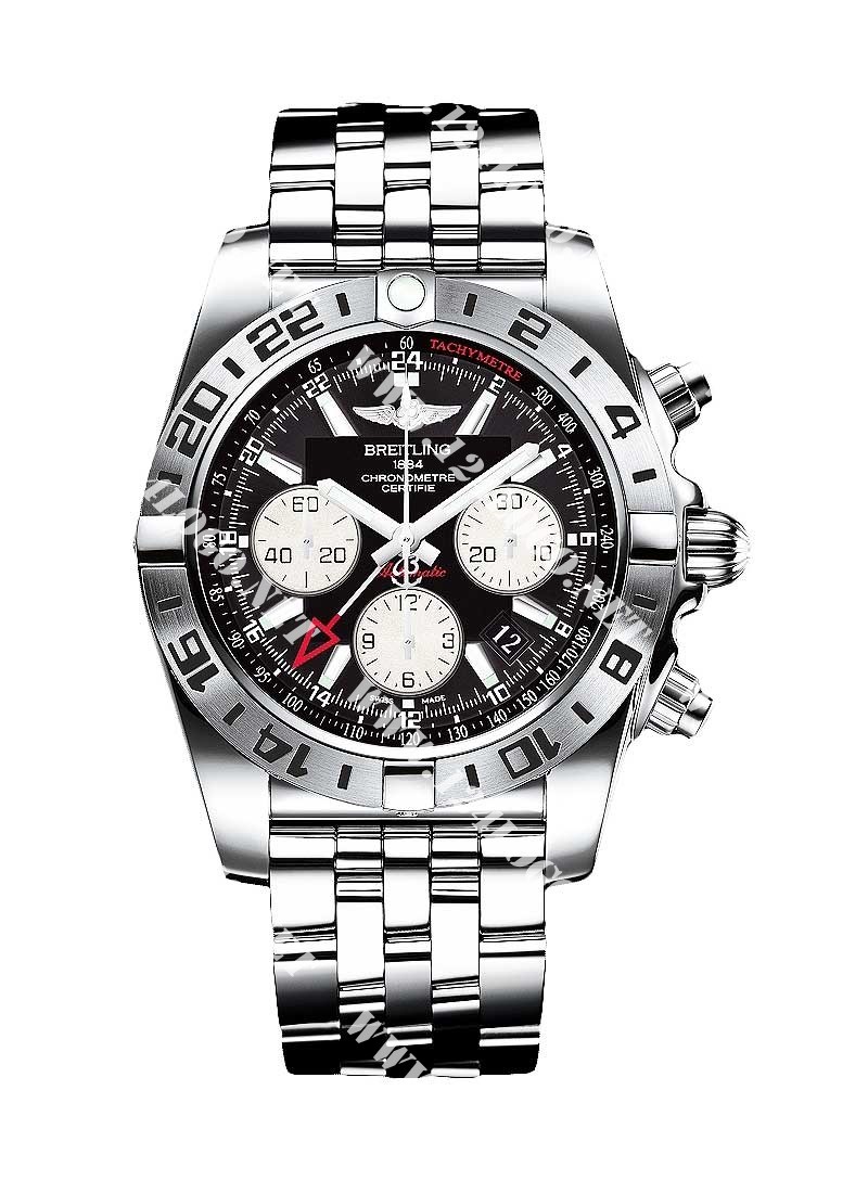 Replica Breitling Chronomat GMT-Chronograph AB0420B9 BB56 375A