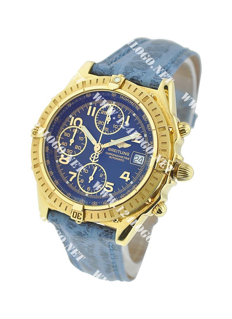 Replica Breitling Chronomat Yelow-Gold K13352